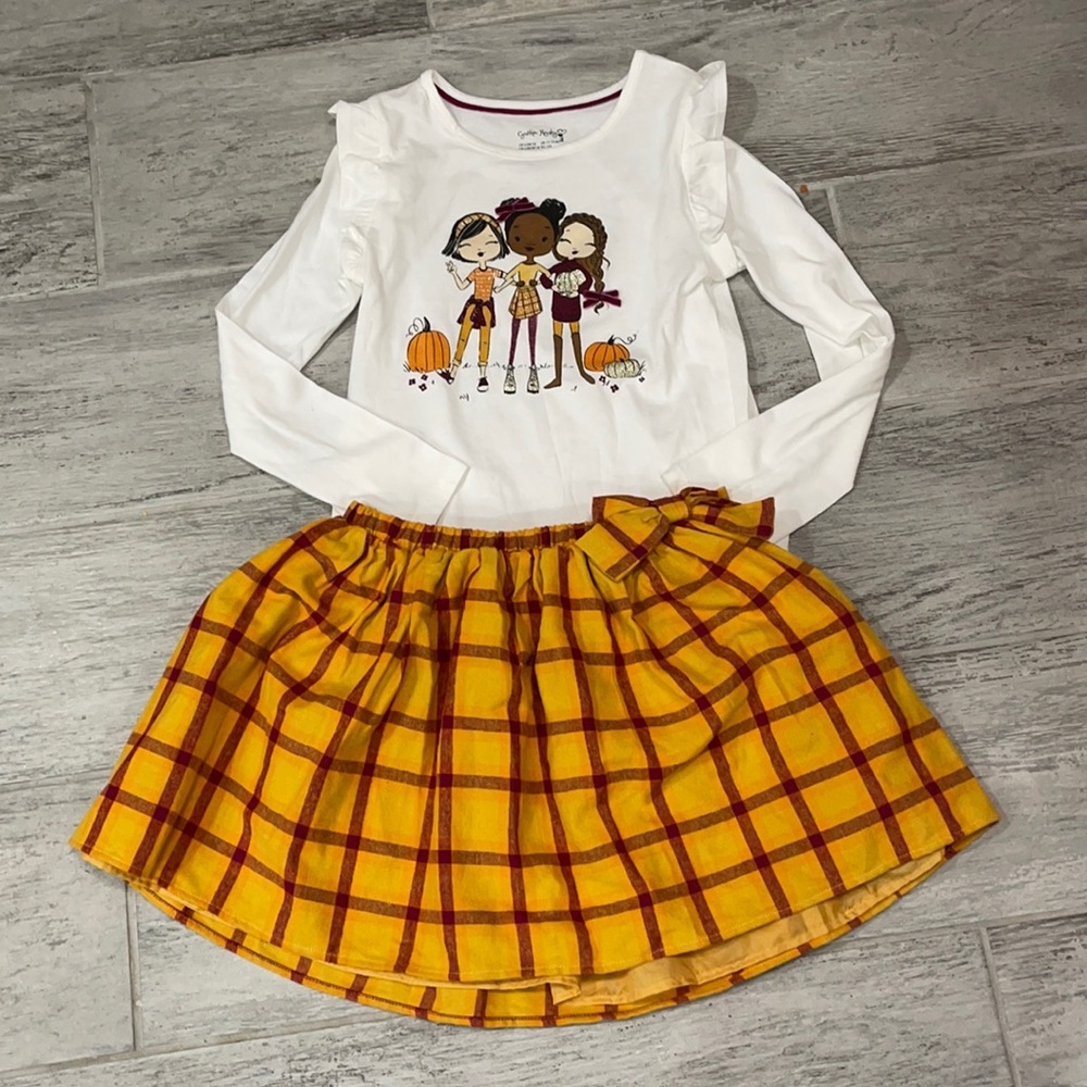 Cynthia Rowley Matching Skirt Shirt Combo 11/12